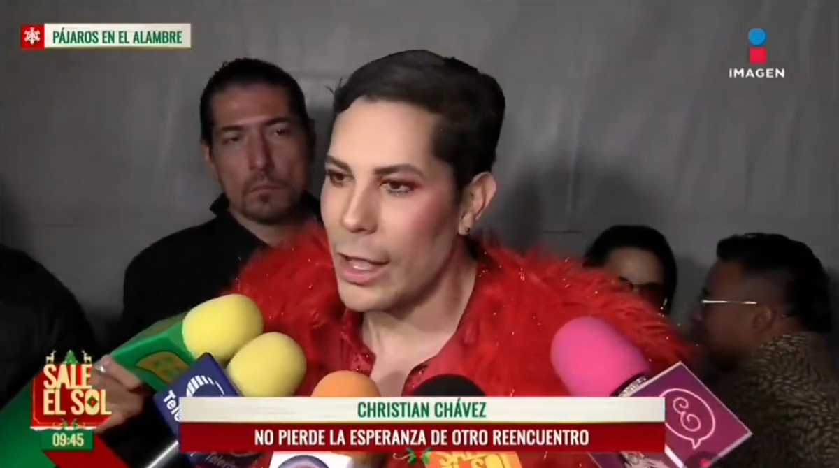 Christian Chávez revela conversa com Dulce María e torce para reunião do RBD