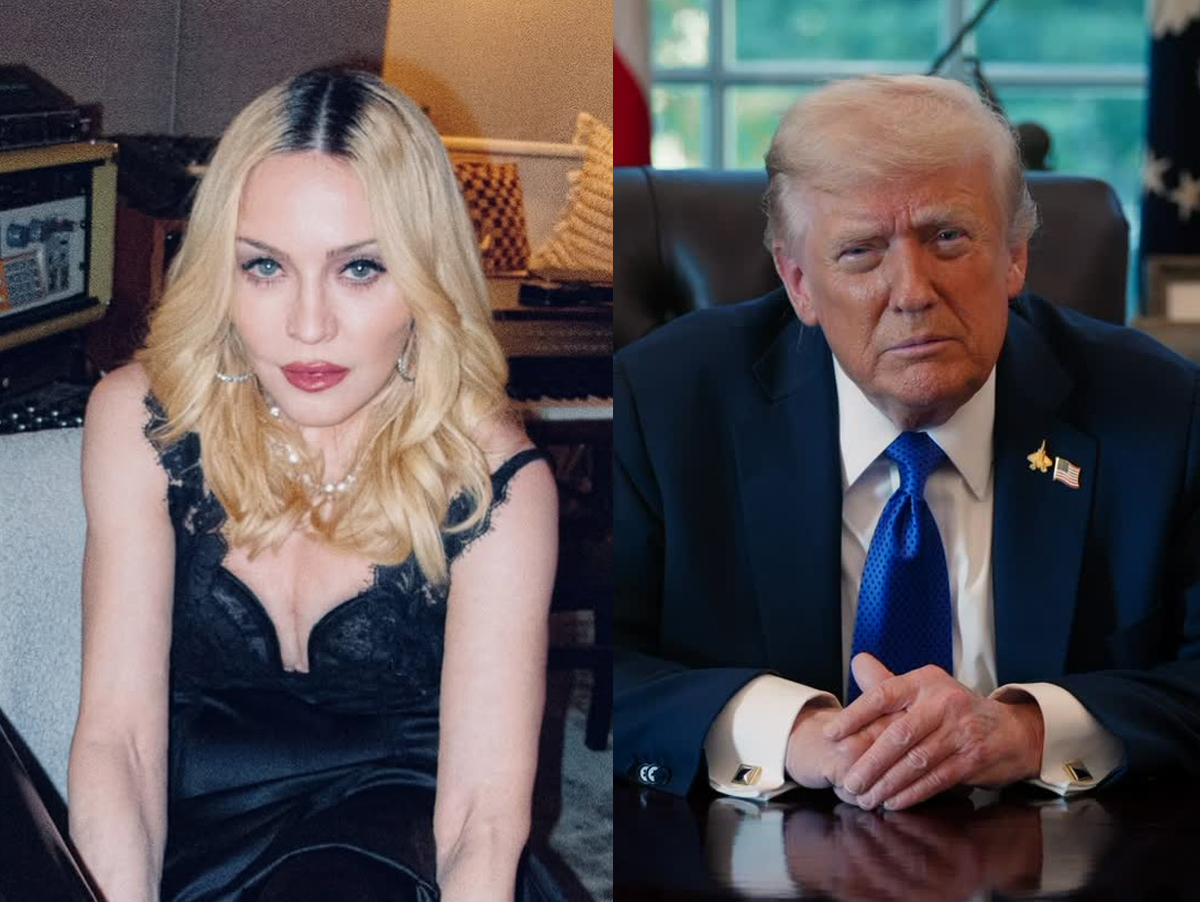 Madonna enfrenta Donald Trump no Dia Mundial de Luta Contra a AIDS
