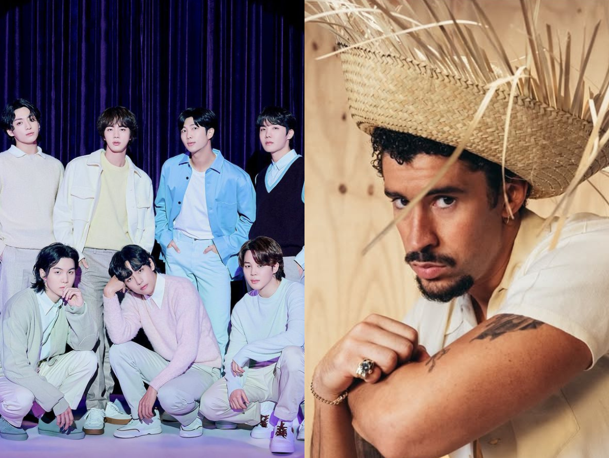 BTS, Bad Bunny e mais: Billboard destaca músicas não inglesas no Top 10 do Hot 100