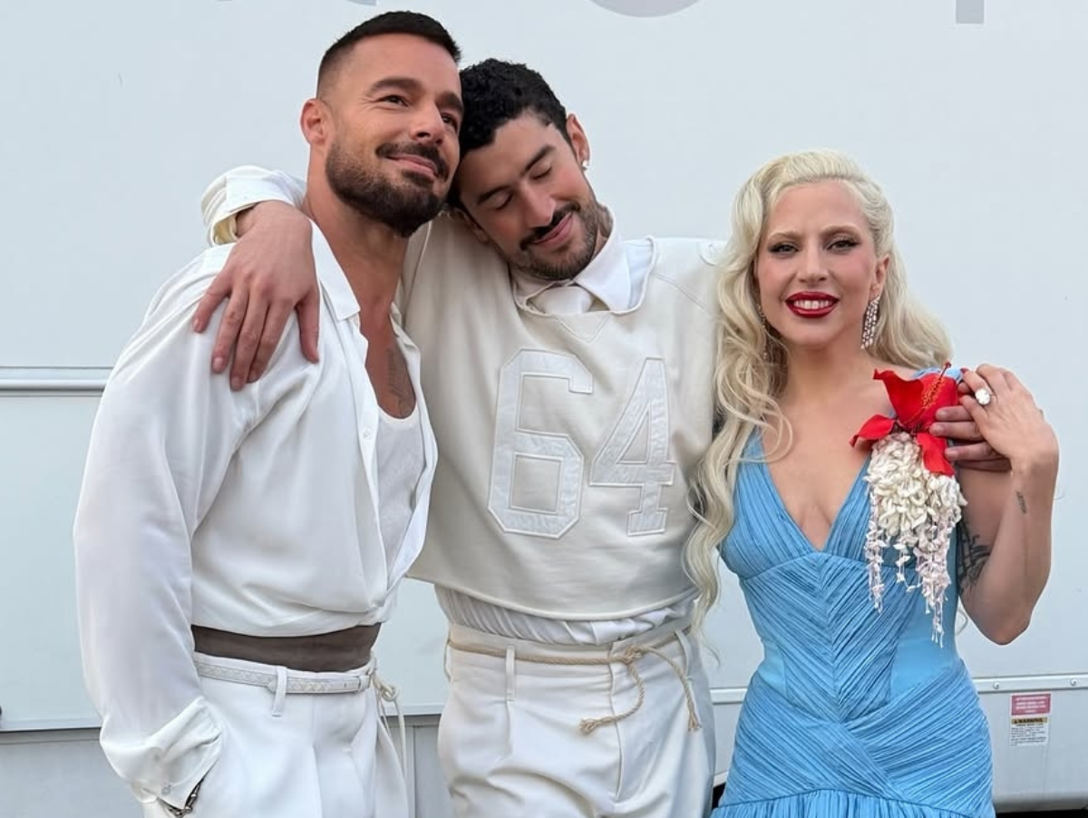 Bad Bunny convida Lady Gaga, Ricky Martin e surpreende no show do Super Bowl