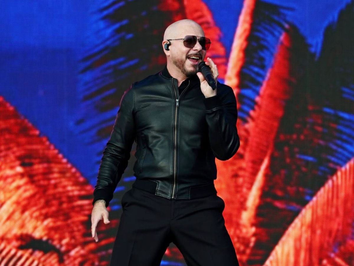 Pitbull quer bater recorde inusitado: maior número de falsos carecas em um show