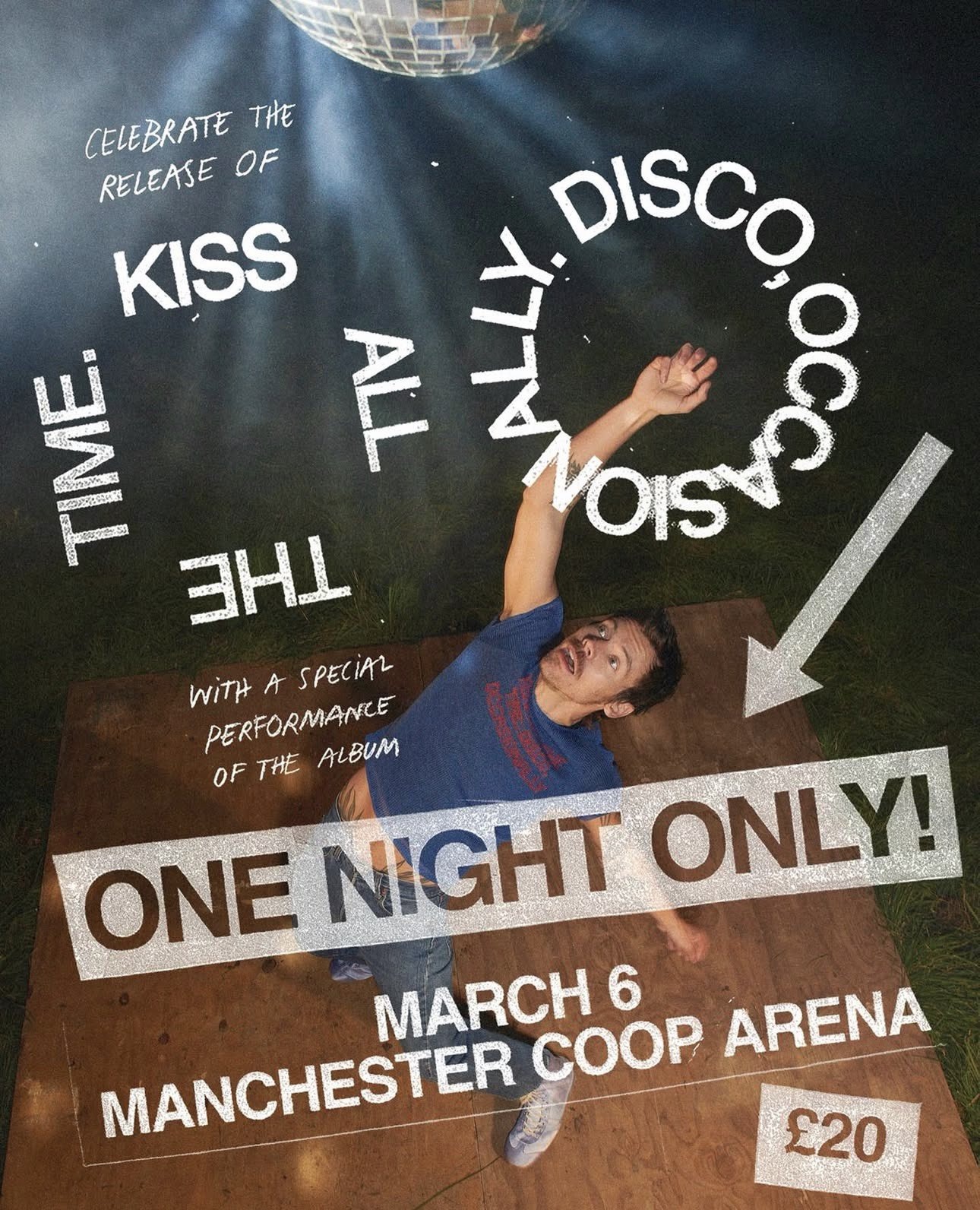 Harry Styles fará show com ingressos a 20 libras
