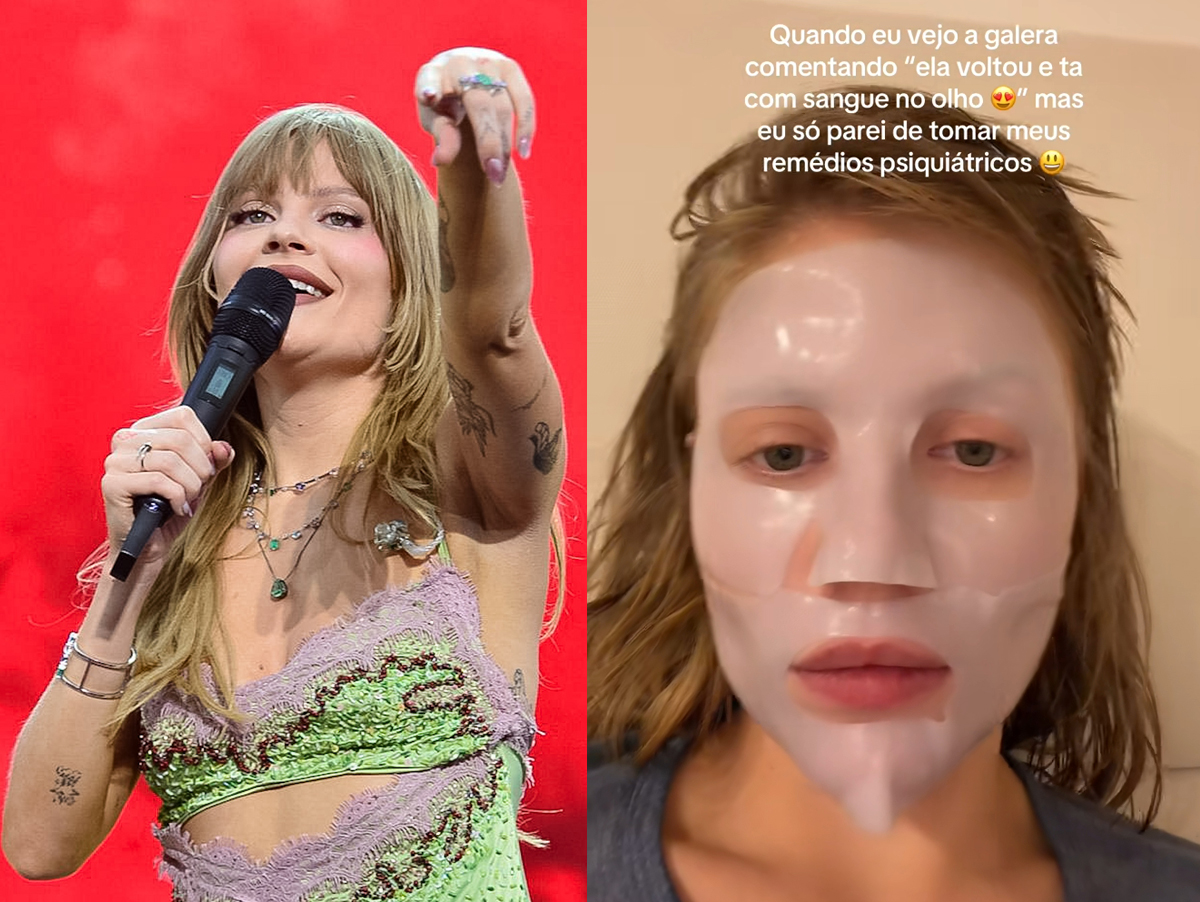 "Só parei de tomar meus remédios psiquiátricos", conta Luísa Sonza