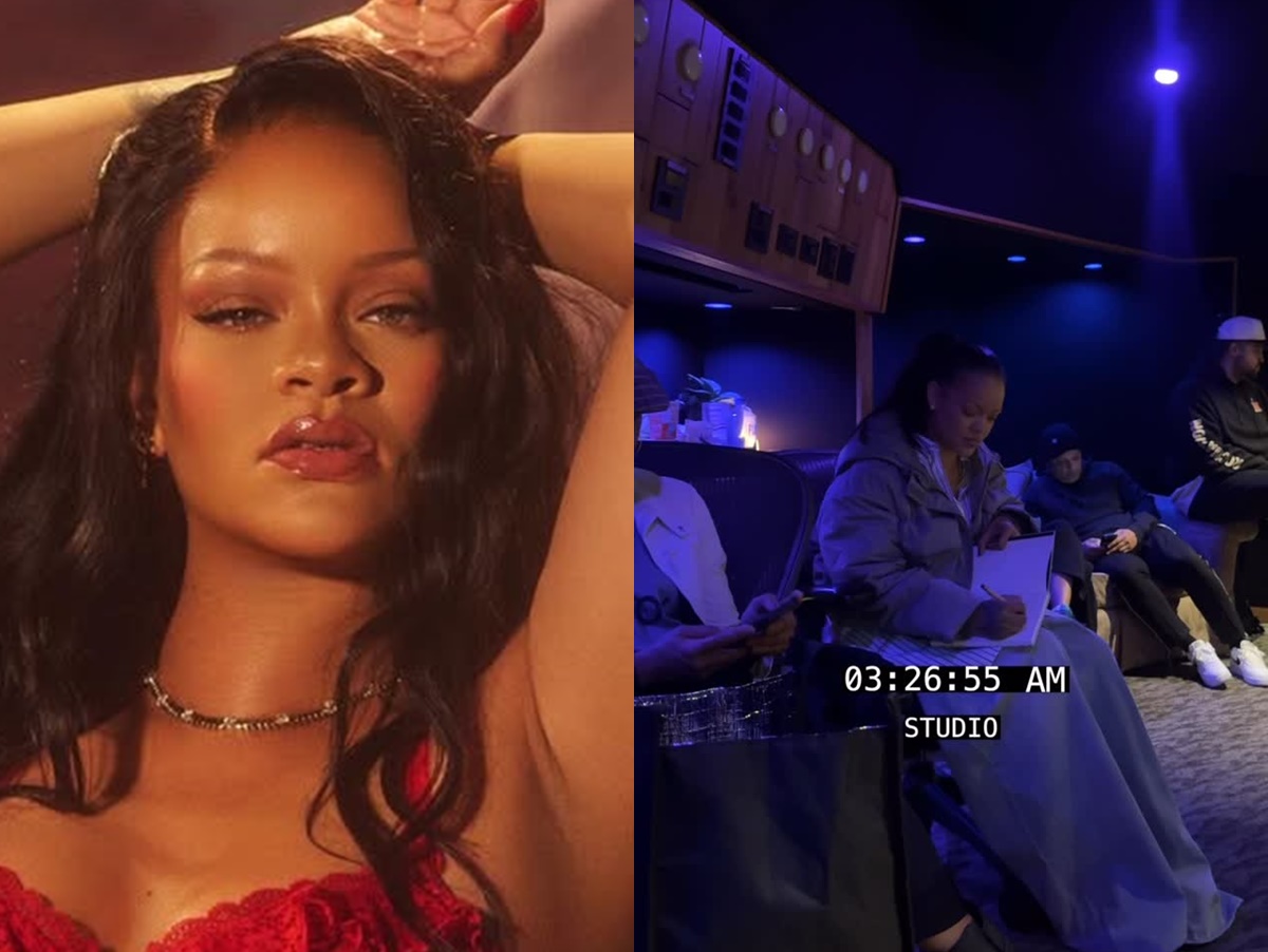 Chocante! Rihanna lembra que é cantora e posta vídeo em estúdio; veja