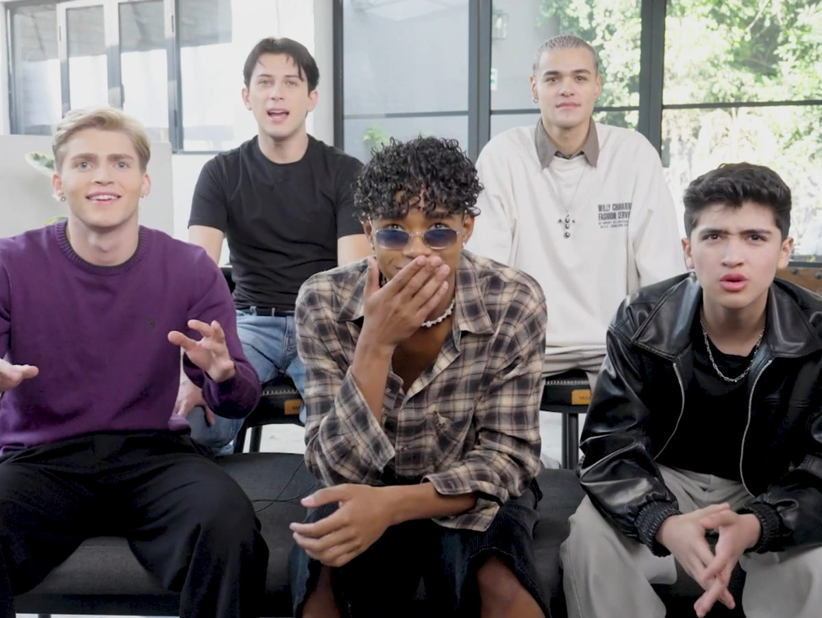 Santos Bravos reagem a boybands brasileiras como Br'Oz, Dominó e KLB (EXCLUSIVO)