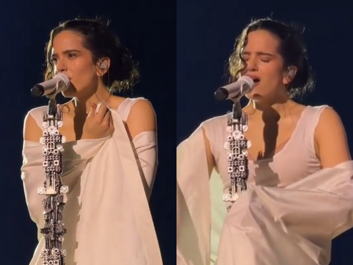 Internautas apontam uso de playback em nova turnê de Rosalía; veja vídeo!