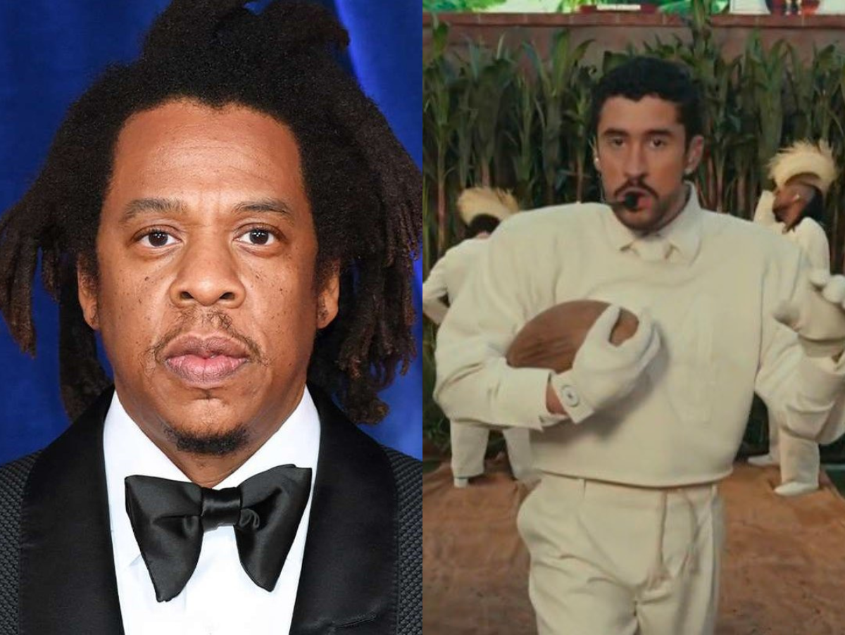 Jay-Z sobre show de Bad Bunny no Super Bowl: "não escolhi um artista indie que eu curto"