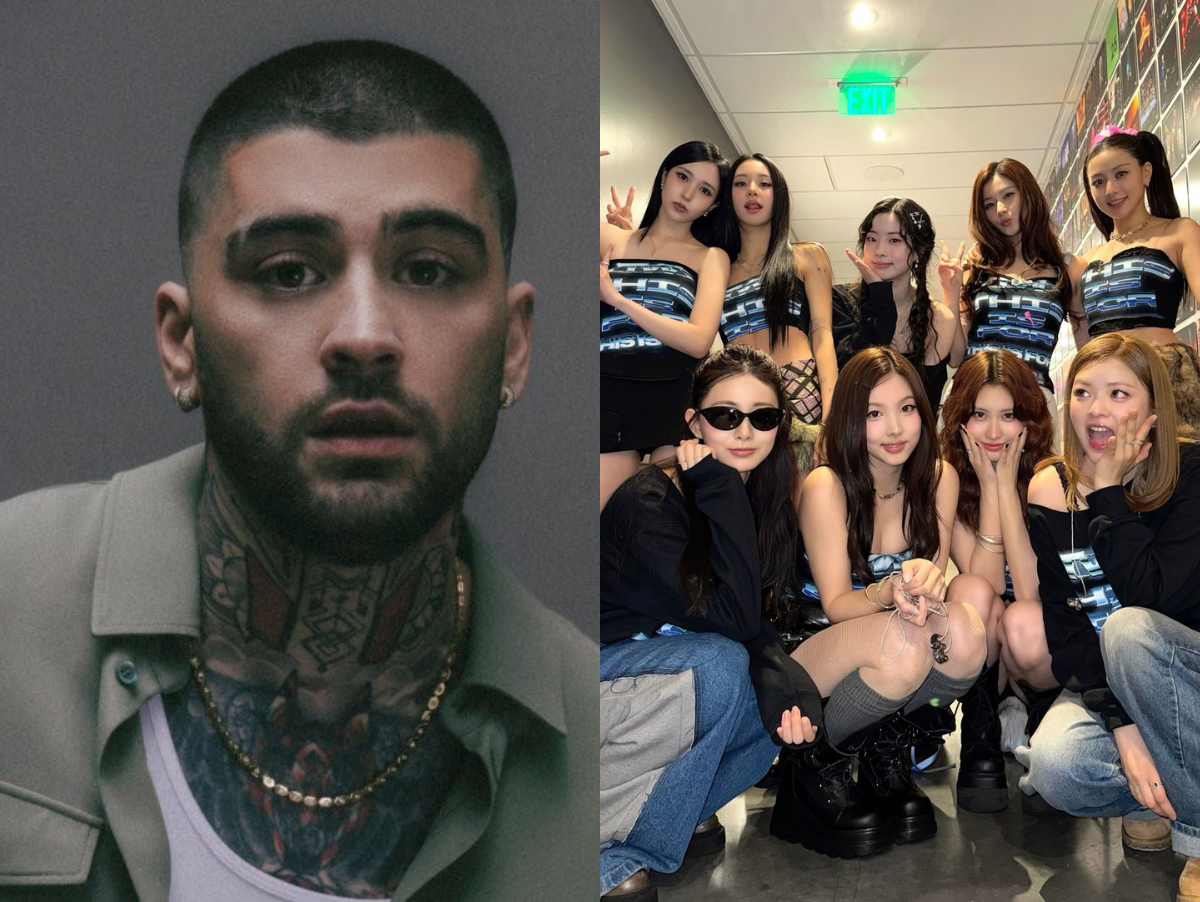 Zayn leva filha Khai ao show do TWICE e compartilha momento nas redes