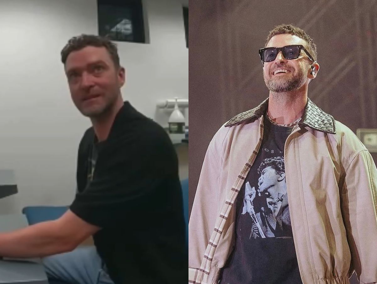 Imagens da prisão de Justin Timberlake são divulgadas; cantor faz piada sobre cor de sua pele