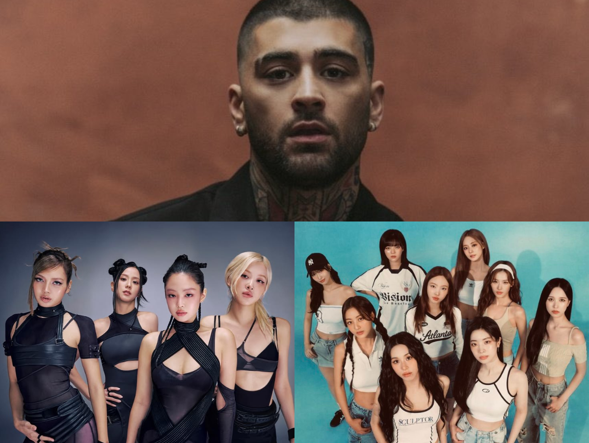 Zayn Malik revela que filha é fã de BLACKPINK e TWICE e começa a seguir um dos grupos nas redes; saiba qual