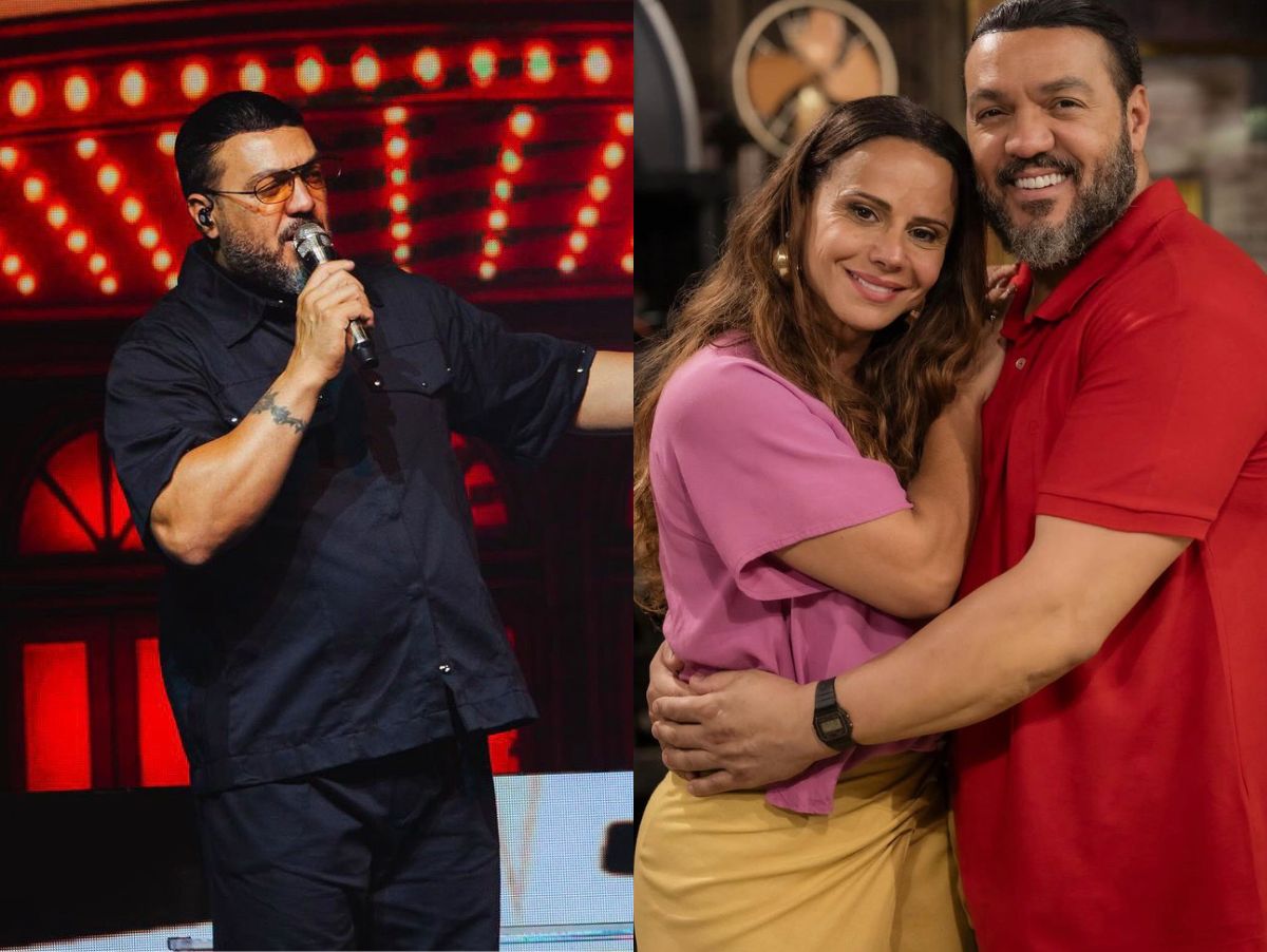 Show do Belo usa cena de beijo com Viviane Araújo em "Três Graças" e divide opiniões