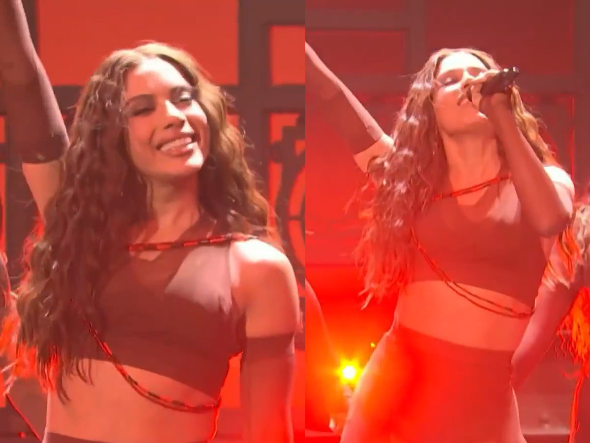 Anitta canta e dança "CHOKA CHOKA" no "Saturday Night Live": veja vídeo
