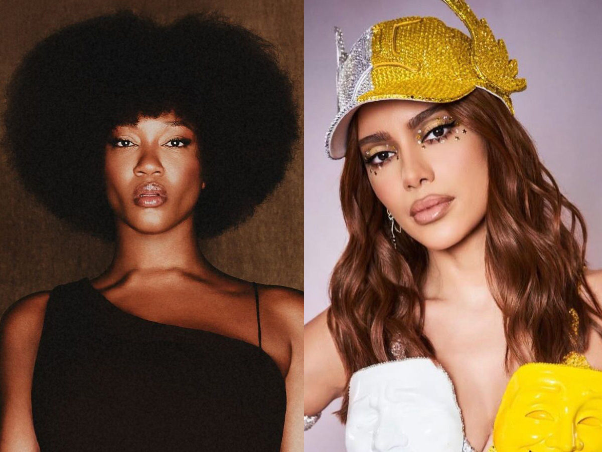 Luedji Luna revela que amizade com Anitta começou com mal-entendido (ENTREVISTA)