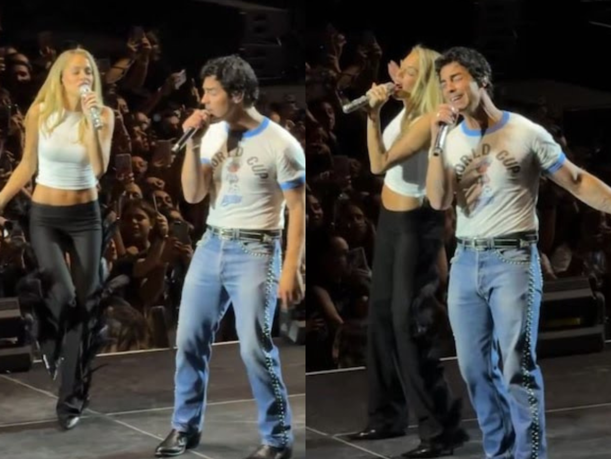 Tini canta com Jonas Brothers na Argentina e fãs fazem apostas para show de SP