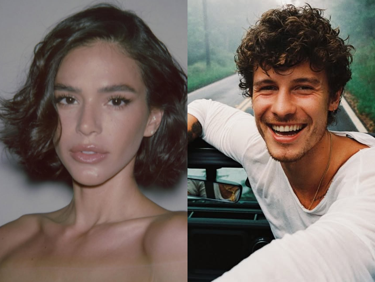 Bruna Marquezine e Shawn Mendes são alvo de paparazzi em Los Angeles