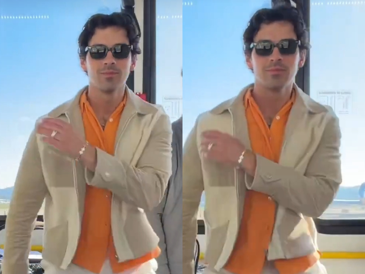 Jonas Brothers chega ao Brasil e Joe posta passinho do Jamal