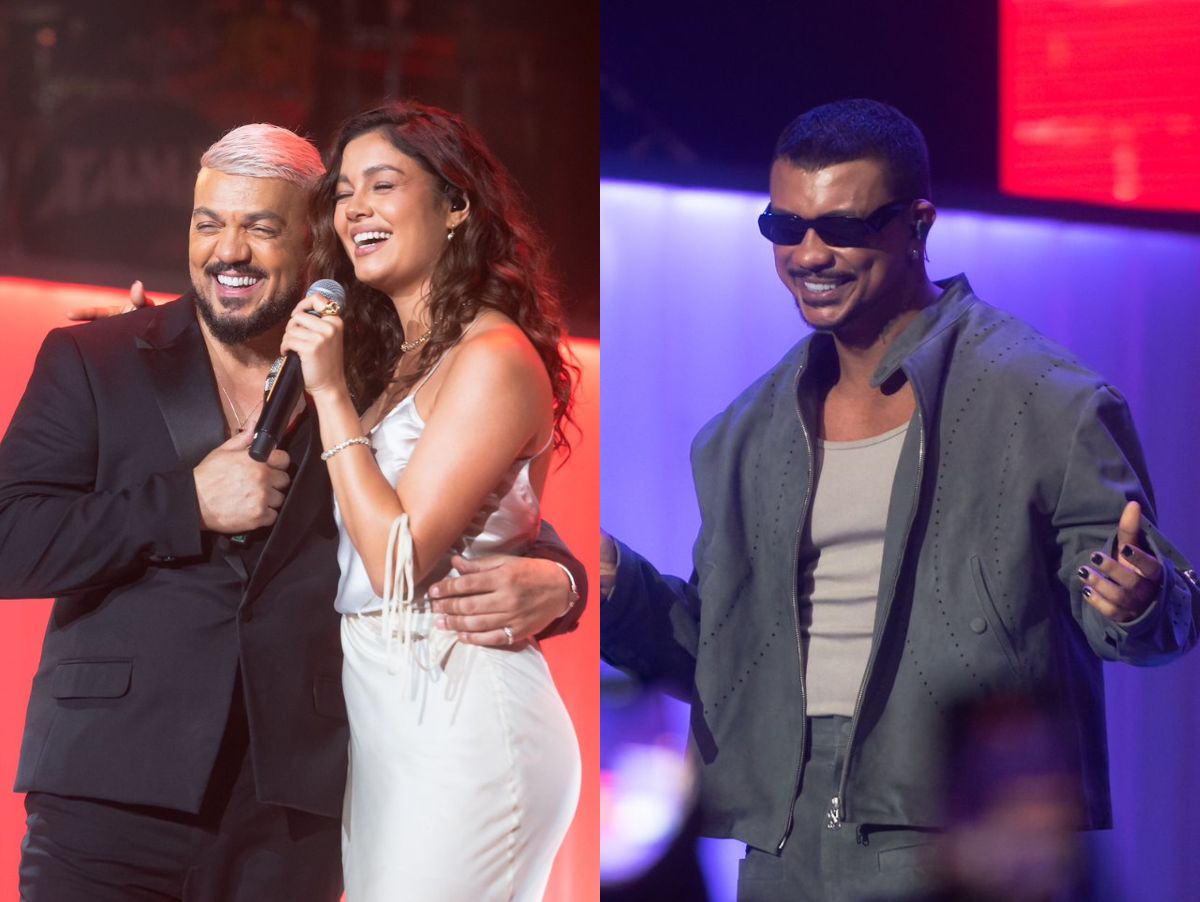 "Turnê Três Graças" estreia no Rio com Belo, Xamã, Sophie Charlotte e mais convidados de peso (FOTOS)