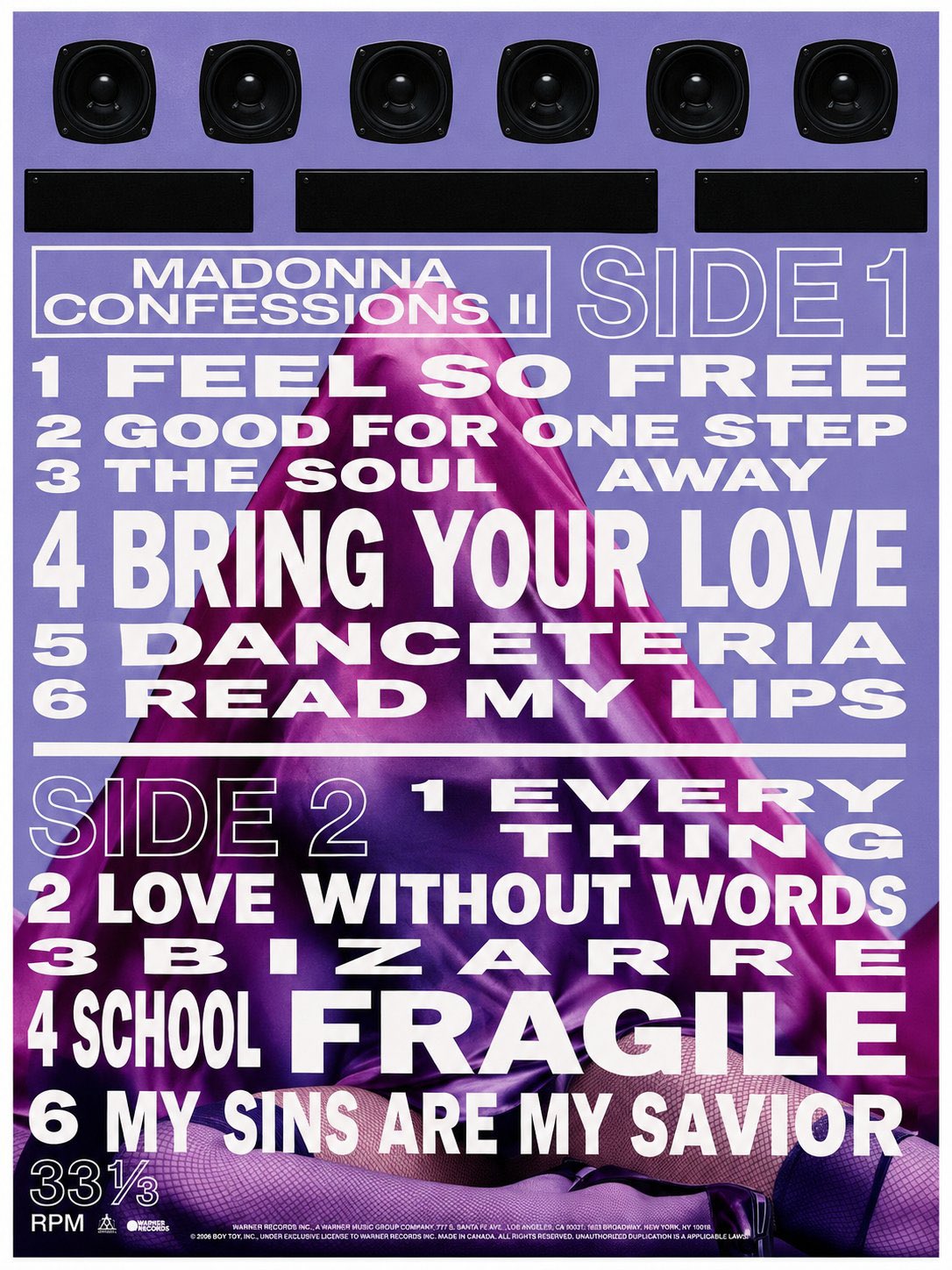 Madonna divulga tracklist de “Confessions II” nas ruas do Reino Unido; veja