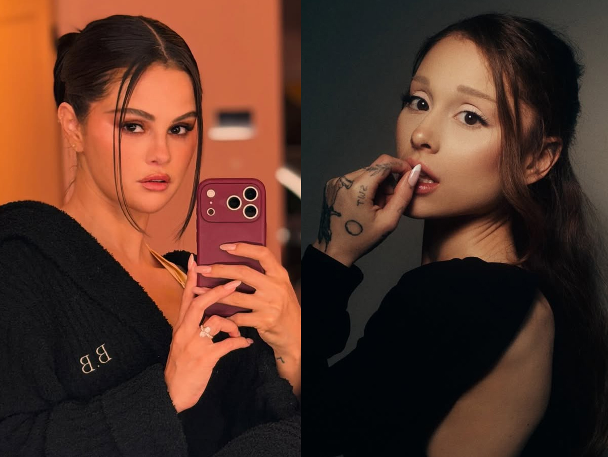 Selena Gomez apoia lançamento de Ariana Grande